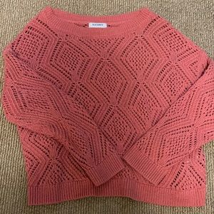 Salmon Colored Old Navy Sweater